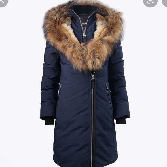 Mackage Jackets \u0026 Coats | Navy Mackage Trish Coat 100% Authentic | Color: Blue | Size: S | Madfashionz's Closet
